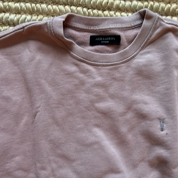 All Saints cotton men crewneck cotton sweater XL - Picture 2 of 12